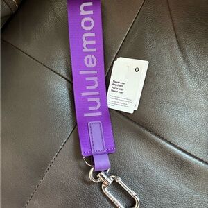 Lululemon Purple Keychain: Never lost keychain